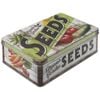 Nostalgic-art Flat Storage Container Tin Garden Seeds 23x16x7cm