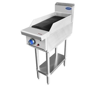 Cookrite Natural Gas 300mm Chargrill With Stand