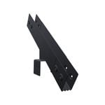 Peak Products Black Steel Stair Stringer Connector - For 4 5 And 6 Tread Stringers