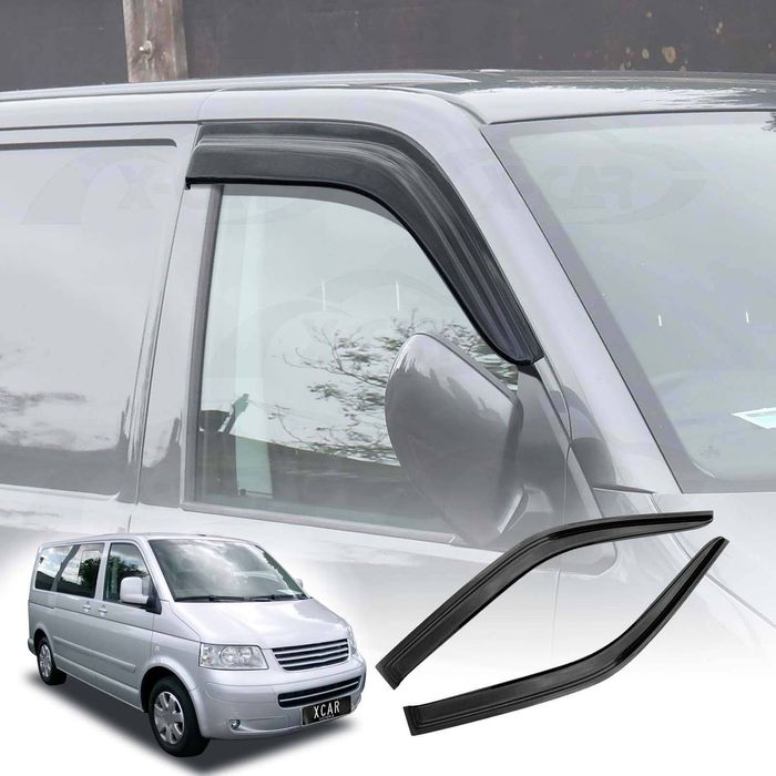 Weathershields for Volkswagen Caravelle T5 2004-2015 Wind Deflectors Window Sun Visor