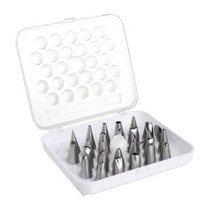 Vogue Cake Decorating Assorted Piping Nozzles 26 Piece Set Icing Tips