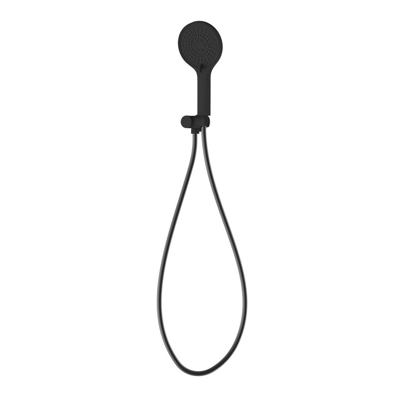 Resonance Matte Black 5 Function Hand Shower Set WELS 3 Star 9L/min