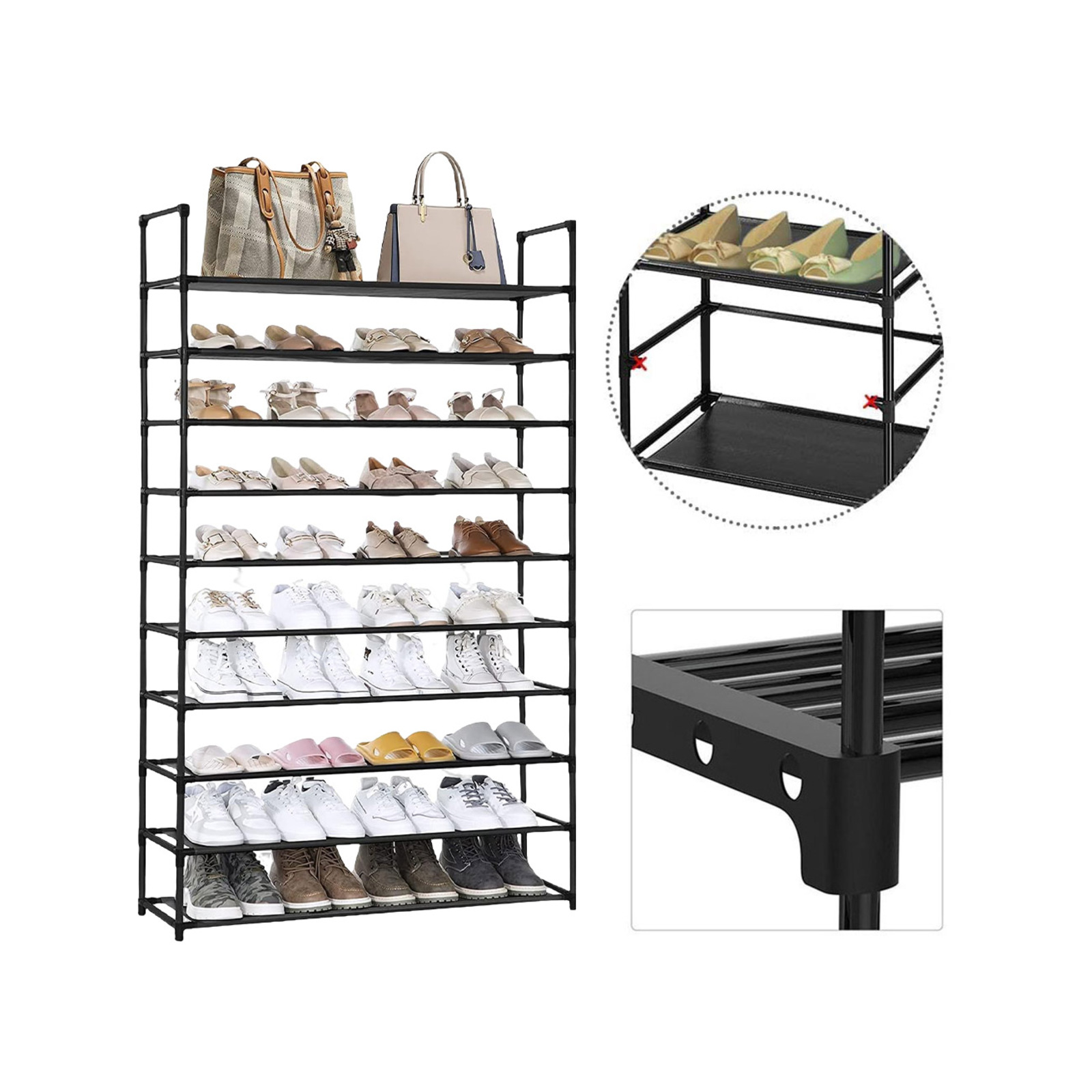 10 tier shoe rack bunnings sale