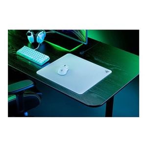 Razer Atlas Premium Tempered Glass Mat Mouse Pad - White Edition [RZ02-04890200-R3M1]
