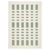 Loopsie-230cm X 160cm-kensington Green Printed Washable Rug