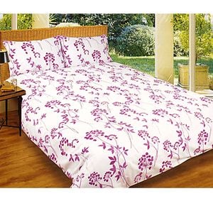 Kingdom 225 TC Willow Quilt Cover Set Single