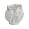 Ceramic 10cm Scented Tealight Candle Bud Home Decor - White
