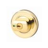 Lockwood Everbrass Paradigm 005 Round Rose Double Cylinder Deadbolt