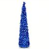 Lifebay Blue Holographic Sequin Christmas Tree