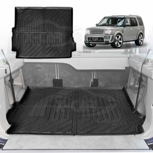 Cargo Rubber Waterproof Trunk Mat Boot Liner for Land Rover Discovery & Discovery 3 4 D3 D4 2005-2016