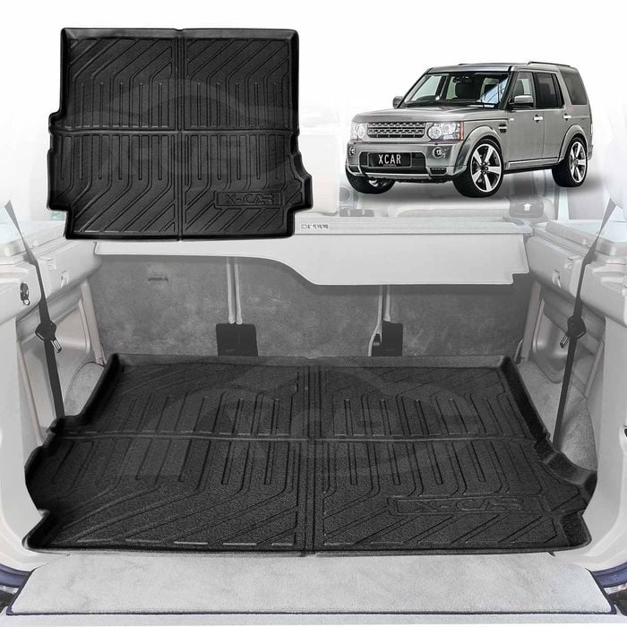 Cargo Rubber Waterproof Trunk Mat Boot Liner for Land Rover Discovery & Discovery 3 4 D3 D4 2005-2016