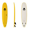 Summer vibes Stable Table Softboard 9'0" / 97L - Yellow With Handle
