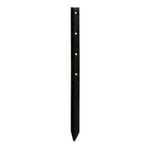 Jack 600mm Premium Black Steel Fence Post
