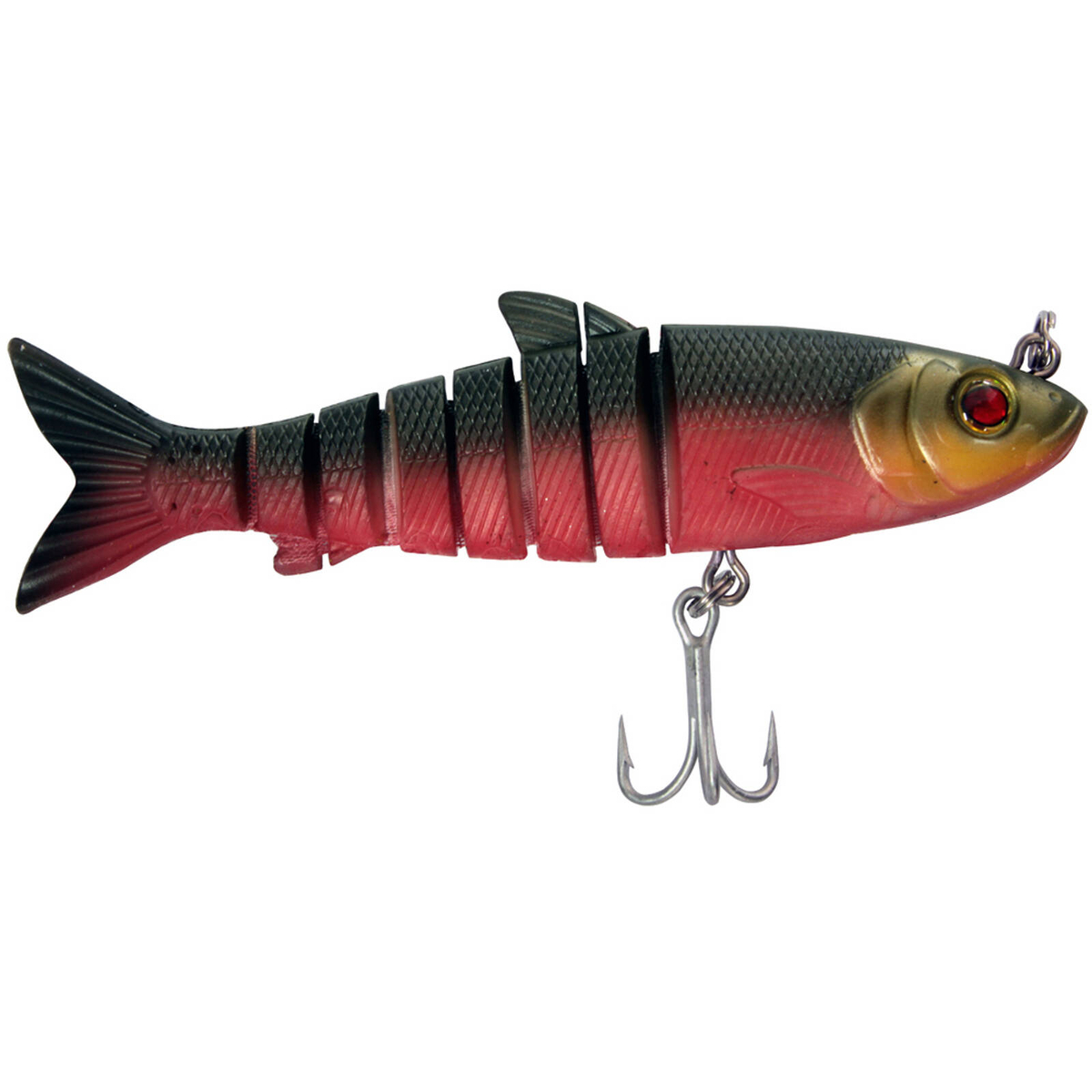 Zerek Live Mullet 4.5 Col RD 23g Soft Body Jointed Swimbait Fishing ...