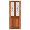 Corinthian 2040 x 820 x 40mm Entrance Door Windsor Bevelled Kookaburra Glass WIN7G