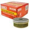 Senco 50 x 2.5mm Collated Coil Nail Dome Head Screw Shank - 400 Pack