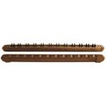 Formula Sports 12 Cues Clip Wall Rack Accessory - Oak