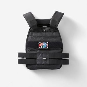 Decathlon - Adjustable Weight Training Weighted Vest 6 To 10 Kg - No Size