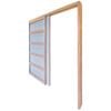 Hume Doors 1980 x 90mm Evolution Cavity Unit PCM Fitted Flat Jamb - 710mm