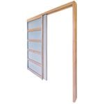 Hume Doors 1980 x 90mm Evolution Cavity Unit PCM Fitted Flat Jamb - 710mm