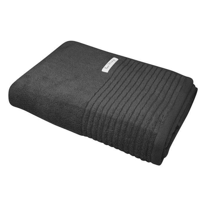 Bas Phillips Hayman Zero Twist Bath Sheet 600gsm Cotton 160x80cm Eclipse