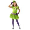 Dc Comics The Riddler Deluxe Tutu Girls Fancy Dress Up Costume Size 9-10 YRS