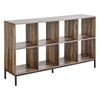 Cooper & Co. Cuba 118cm Large Bookshelf Black Walnut