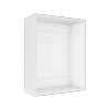 Lugna 768 x 600 x 280mm White Cabinet Shell
