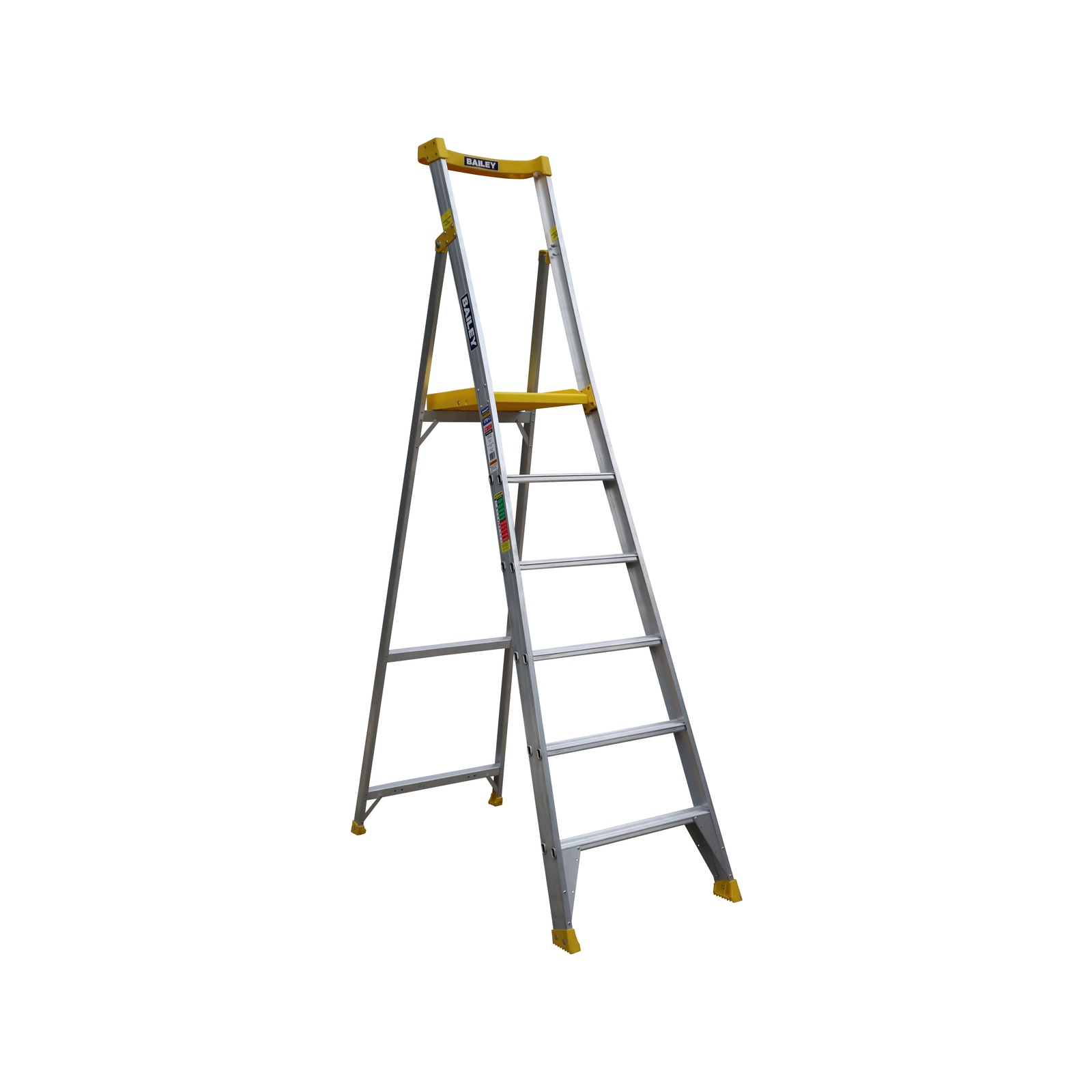 Bailey FS13935 6 Step 1.8m 170kg Aluminium Punchlock Platform Ladder