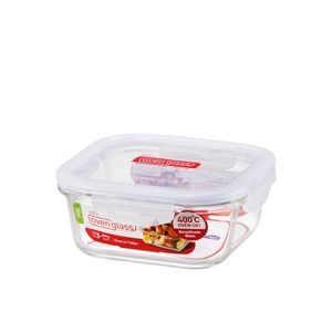 Lock & Lock Square Glass Container 750mL