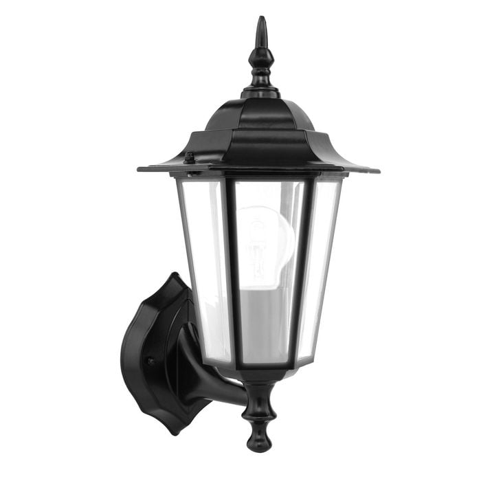 Brilliant 60W Black Nottingham Exterior Coach Wall Light