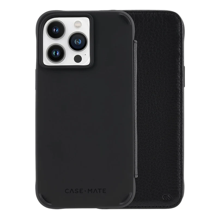 Case-Mate Wallet Folio MagSafe Case For iPhone 14 Pro Max - Black