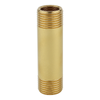 Kinetic - 15mm x 70mm Brass Threaded Barrel Nipple LF