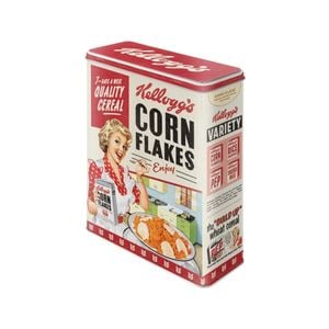 Nostalgic-Art Tin Box XL Kellogg's Corn Flakes Quality Cereal