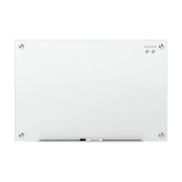 Quartet Glass Board Infinity Magnetic Whiteboard 600x900mm White