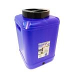 AdVenture Products 30L Blue Tint Wide Mouth Water Storage Drum With Bung