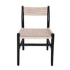 Sk Designer Living | Replica Hans Wegner Ch36 Chair - Black & Natural
