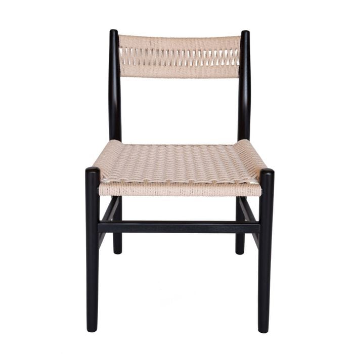 Sk Designer Living | Replica Hans Wegner Ch36 Chair - Black & Natural
