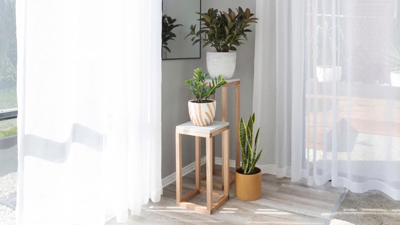 DIY - Header - How to build a wooden plant stand