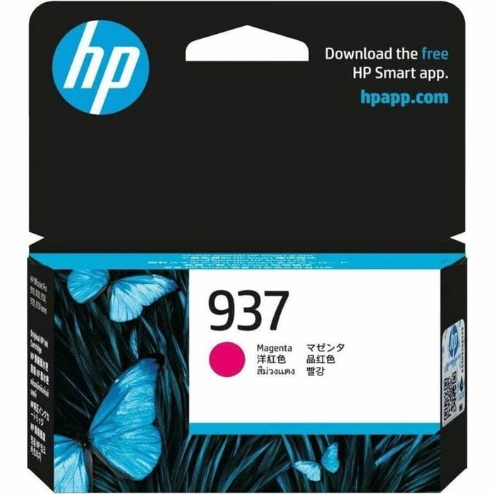 Hp 937 Original Standard Yield Inkjet Ink Cartridge - Magenta - 1 Pack - 800 Standard Pages