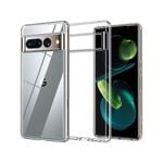 MEZON Google Pixel 7 Pro (6.7") Ultra Slim Clear TPU Gel Back Case