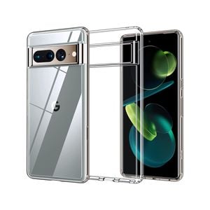 MEZON Google Pixel 7 Pro (6.7") Ultra Slim Clear TPU Gel Back Case