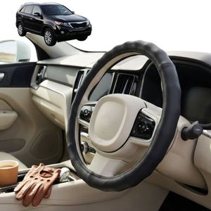 Australian Goose Steering Wheel Cover for Kia Sorento 2009 - 2015 (XM) Circle Black