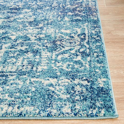 Sense 253 Blue 330X240Cm Rug - Bunnings Australia