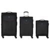Wenger Syght Softside 3 Piece Luggage Set Black