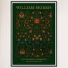 Galrie William Morris Cotton Prints Exhibition Artwork Violet and Columbine (1883) Home, Black Frame, A3 30 x 42cm (12 x 16inch)
