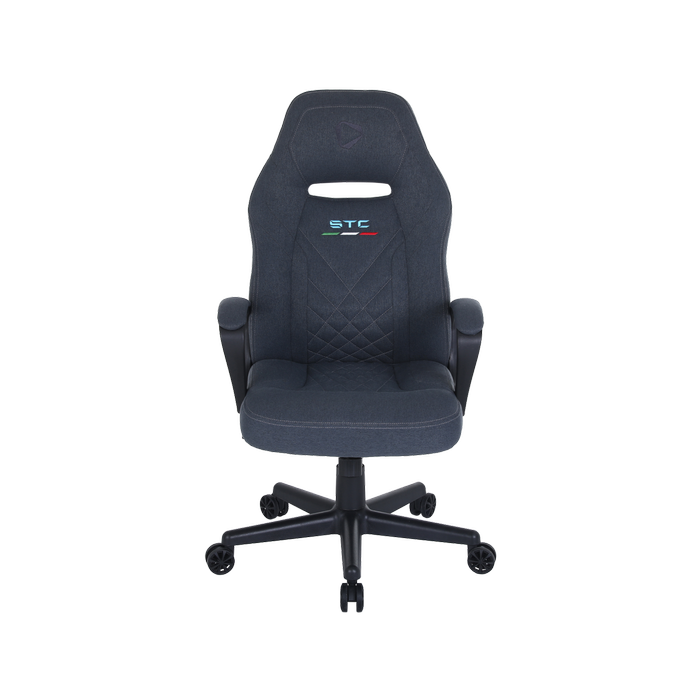 ONEX Gaming/Office Chair STC Compact S Series - Graphite w/ Short pile Linen Fabric