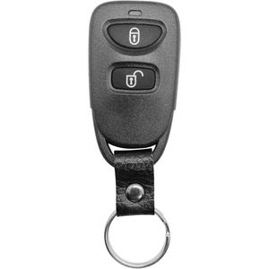 Hyundai Santa Fe & Tucson 2-Button Remote Key Shell Replacement - Durable Case with Rubber Button Pad