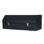 SOGA Leather Car Boot Collapsible Foldable Trunk Cargo Organizer Portable Storage Box - Black Large