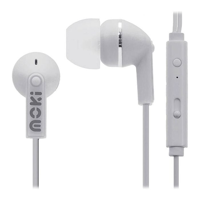 Moki Noise Isoearbuds Mic White [acc Hcbmw]